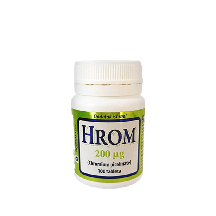 Hrom 200mcg 100 tableta